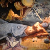 matsya and the great flood  or  raq dÄgôn nišʾar Ê¿ÄlÄyw (only dagon was left to him)